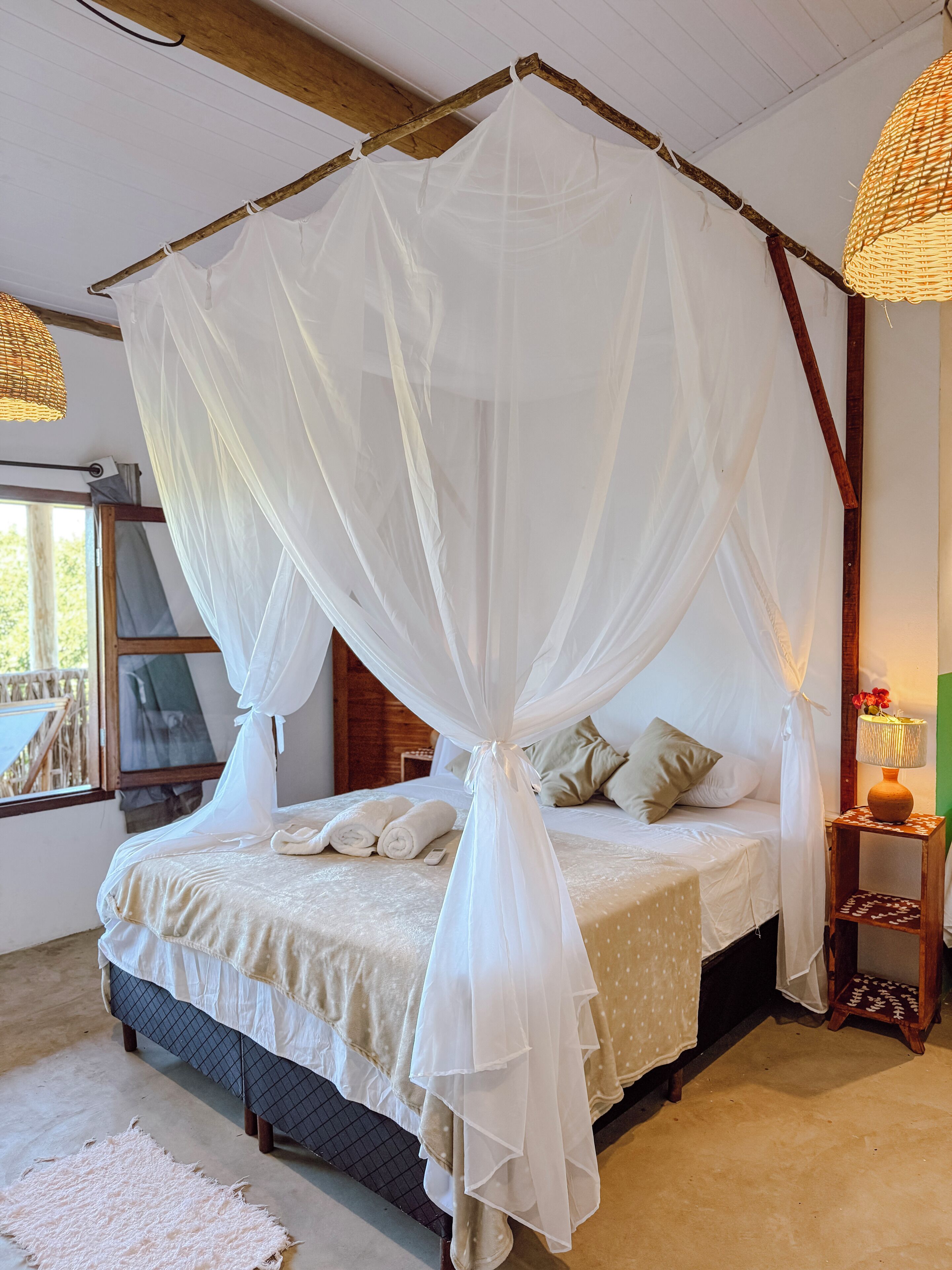 Wifi gratis y ropa de cama 