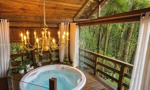 Cabana Aurora com Hidro - Alfredo Wagner/SC | Privat boblebad