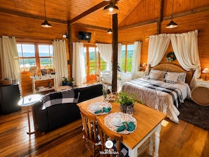 Cabana Gaia com Hidro e Piscina Aquecida - Alfredo Wagner/SC | Ropa de cama de alta calidad y decoración personalizada 