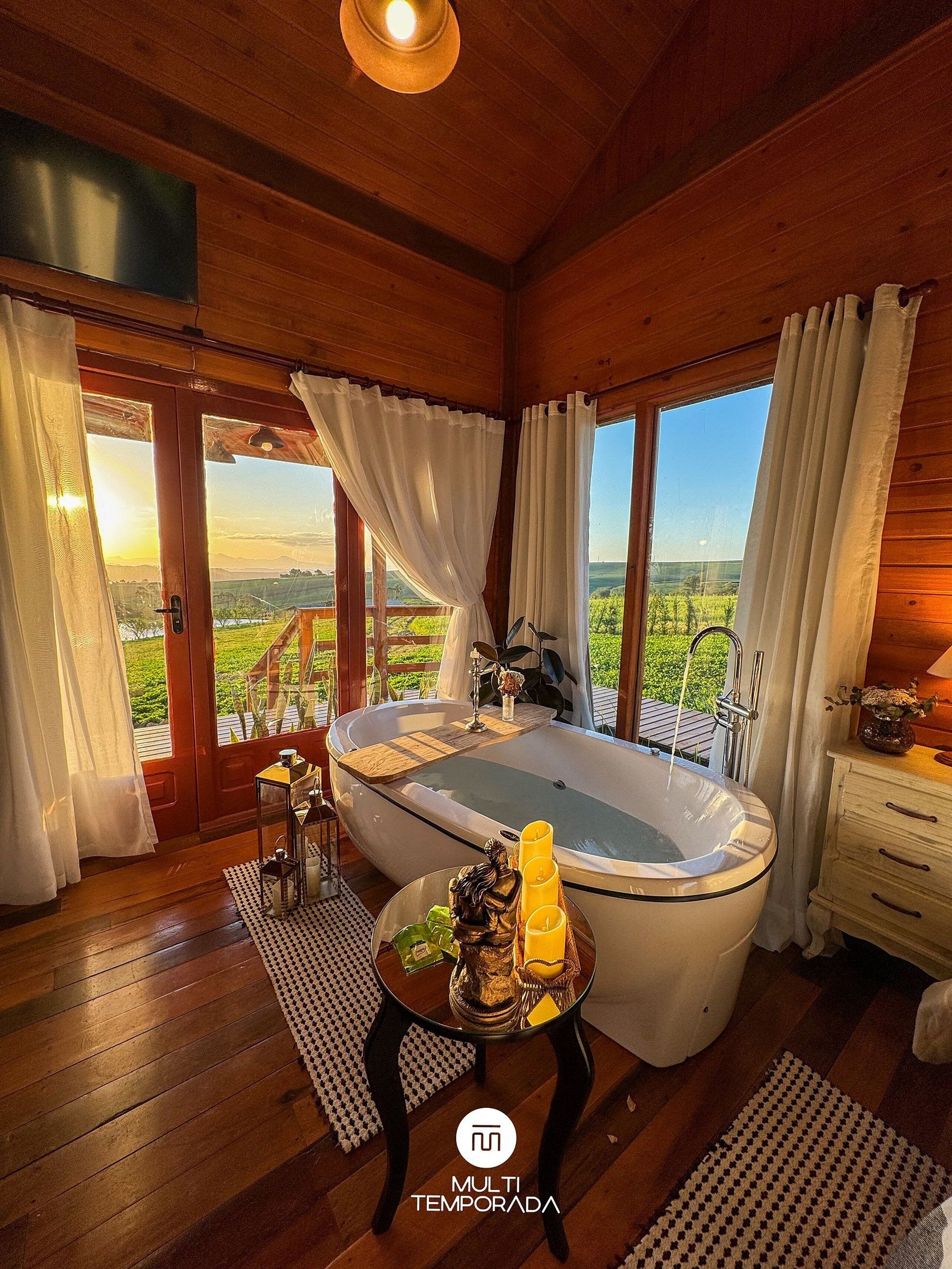Private spa tub
