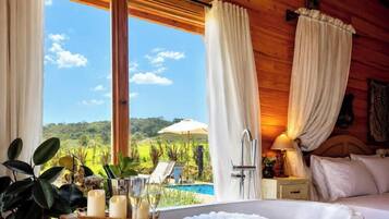 Cabana Gaia com Hidro e Piscina Aquecida - Alfredo Wagner/SC