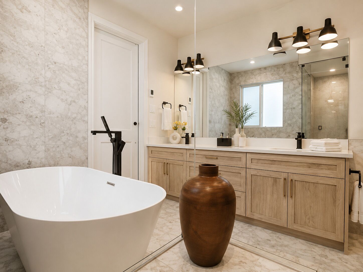 Suite | Bathroom | Free toiletries, hair dryer, towels, soap