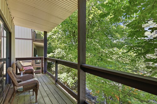 Pet Friendly Beech Condo w Fireplace+Walk to Lift!
