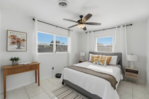 Iron/ironing board, WiFi, bed sheets