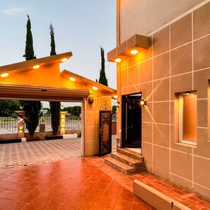 Xalet Deluxe, vistes a la muntanya | Detall de l'exterior