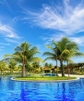 Casa premium, 4 quartos, acesso à piscina, vista para o pátio | Piscina