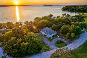Exterior - Lakefront Haven with Dock at Lake Lewisville (Oak Point)