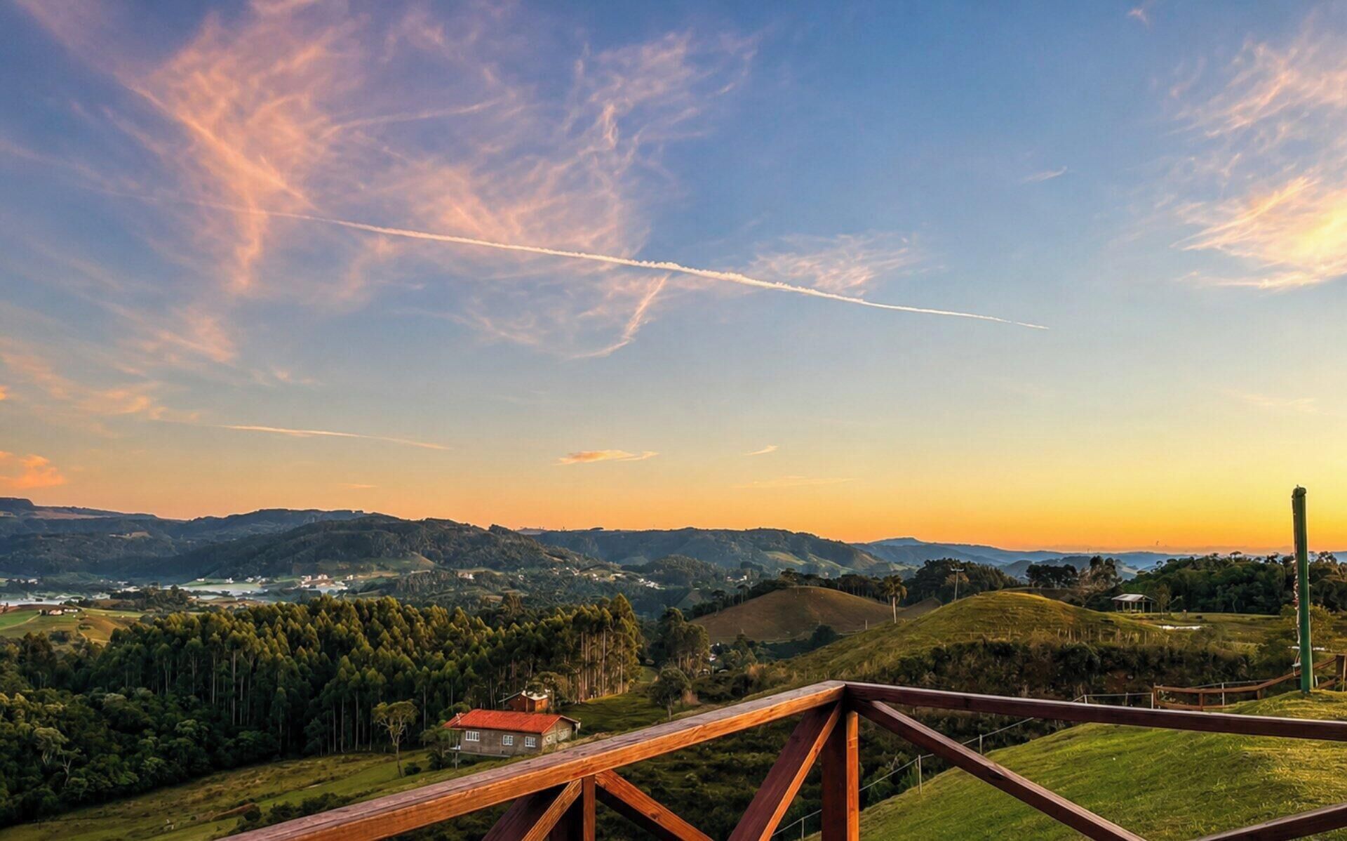 Chalé Sol da Invernadinha - Rancho Queimado/SC | Área da propriedade