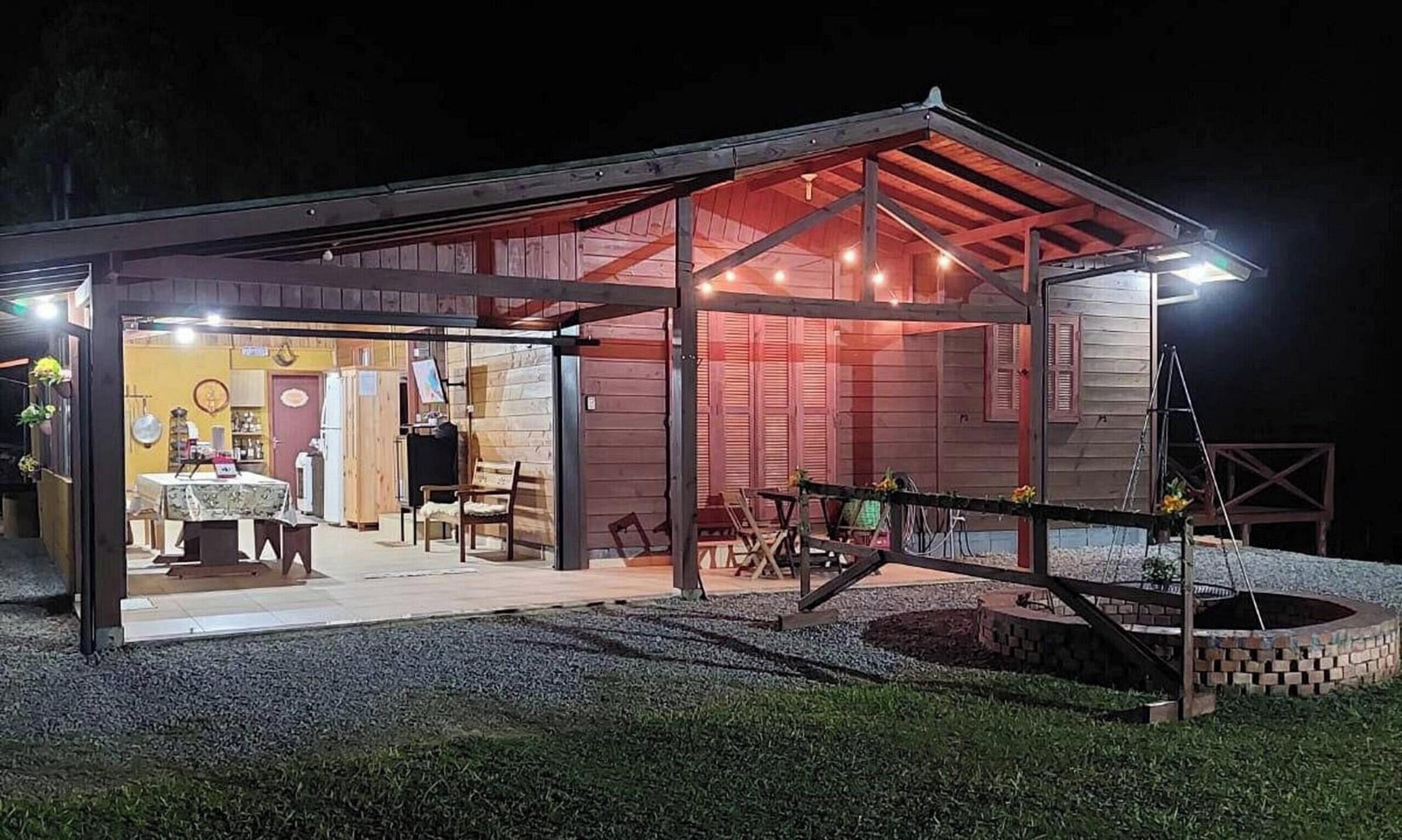 Front of property – evening/night