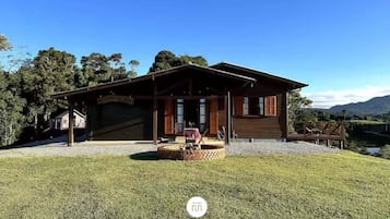 Chalet, 3 Schlafzimmer, Balkon, Bergblick | Außenbereich