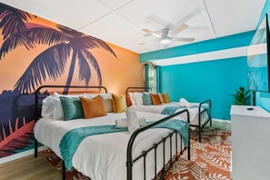 6 chambres, fer et planche à repasser, Wi-Fi, draps fournis