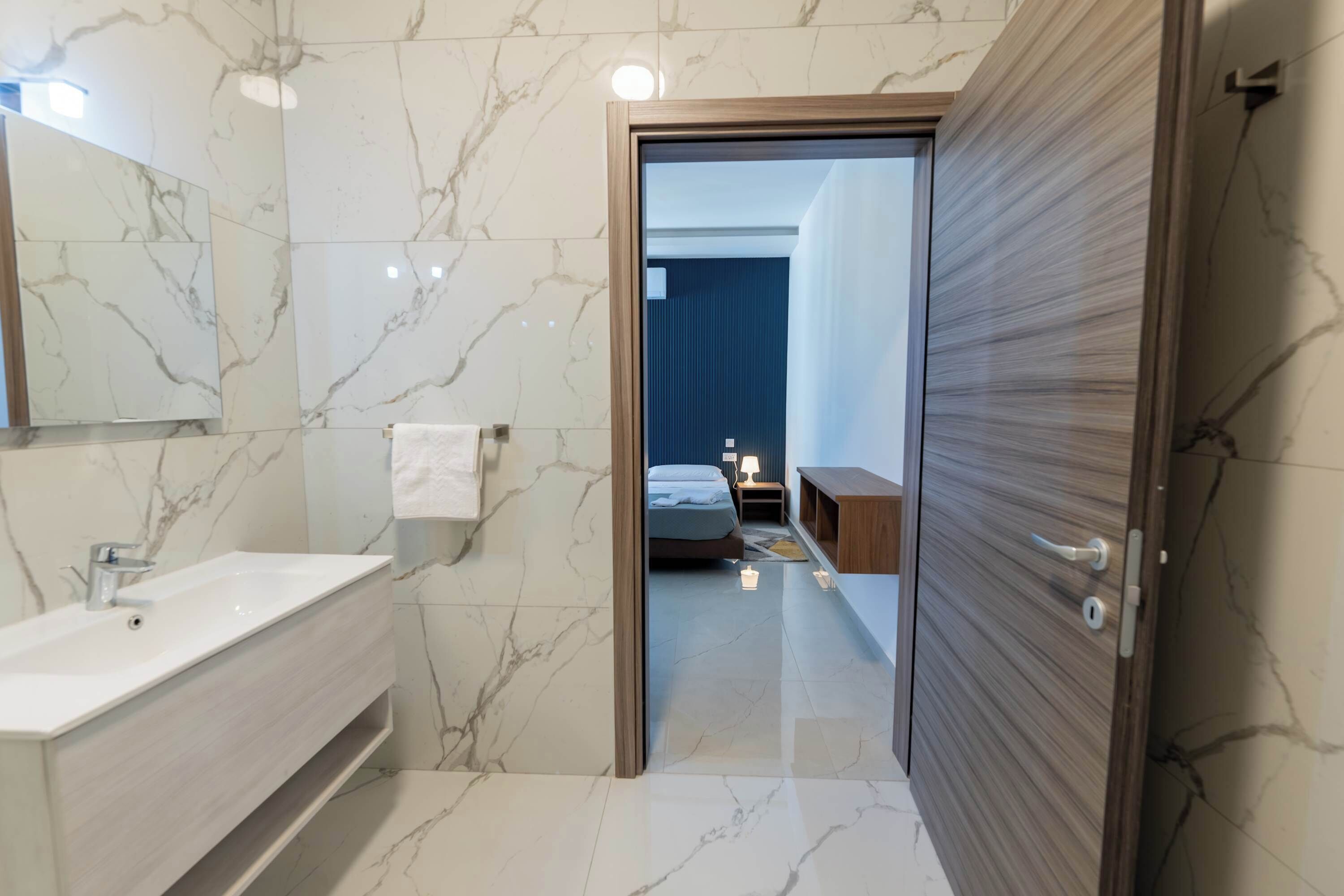 Shower, hair dryer