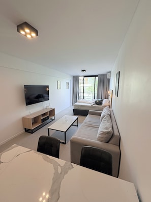 Living area - CloudBA Belgrano Doho Apartments (Buenos Aires)