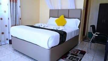 Duplex, Balcony, City View | Hypo-allergenic bedding, desk, laptop workspace, blackout curtains