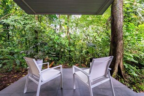Terrace/patio - River Collection - Villa Serenity #1 Cabin in La Fortuna with AC (La Fortuna)