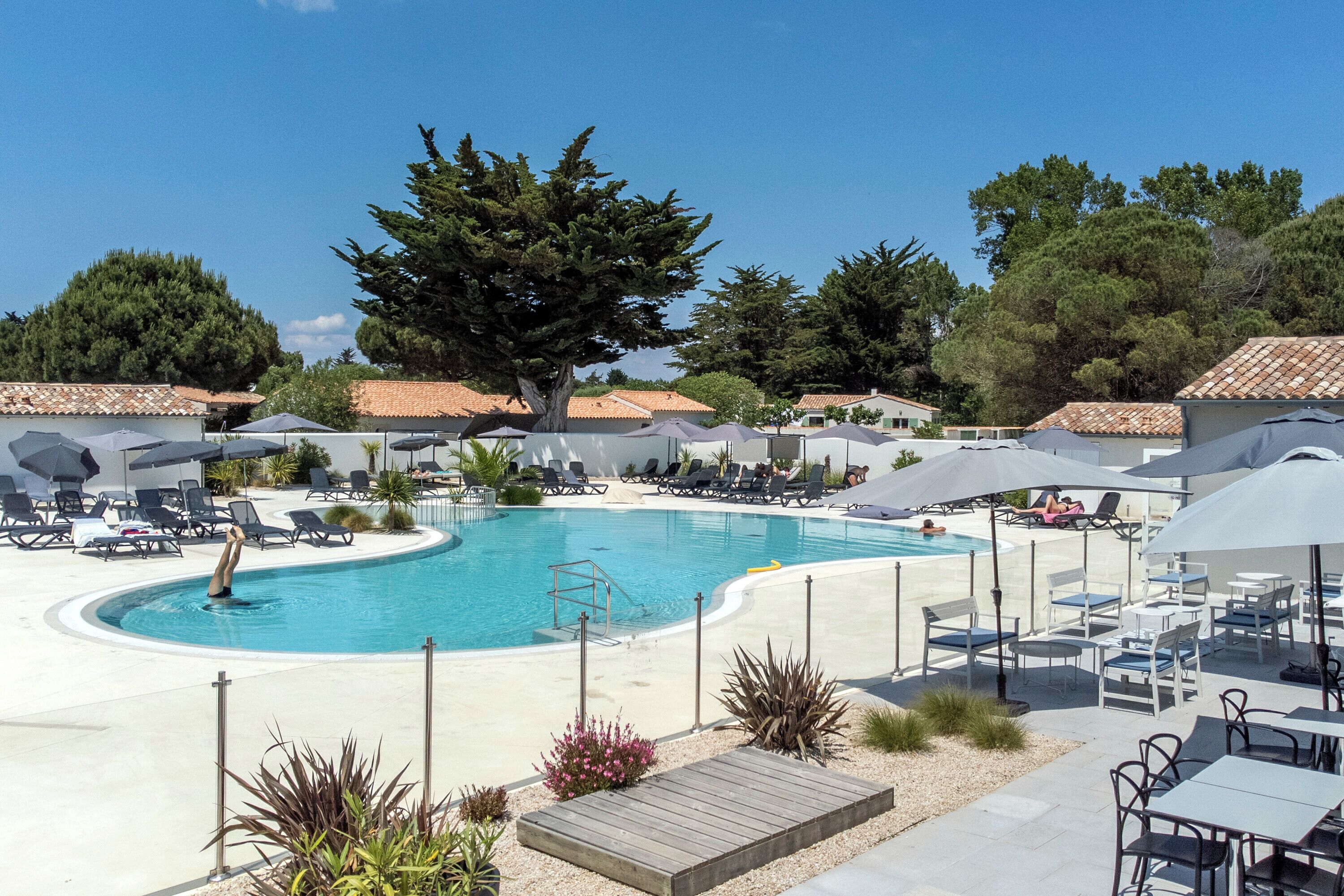 Una piscina climatizada