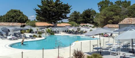 Una piscina climatizada