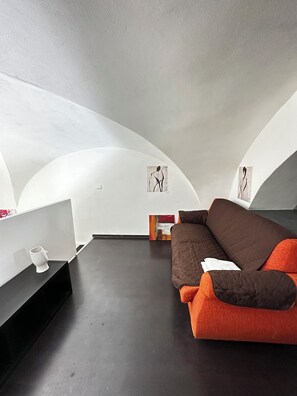 Comfort Apartment, Multiple Beds, Private Bathroom, Annex Building | Living area - Spàzio apartments Duomo I (Catania)