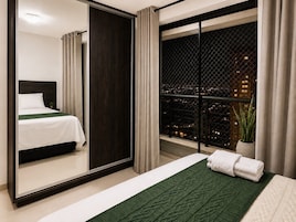 Apartamento standard | Ferros/tábuas de passar roupa, Wi-Fi de cortesia