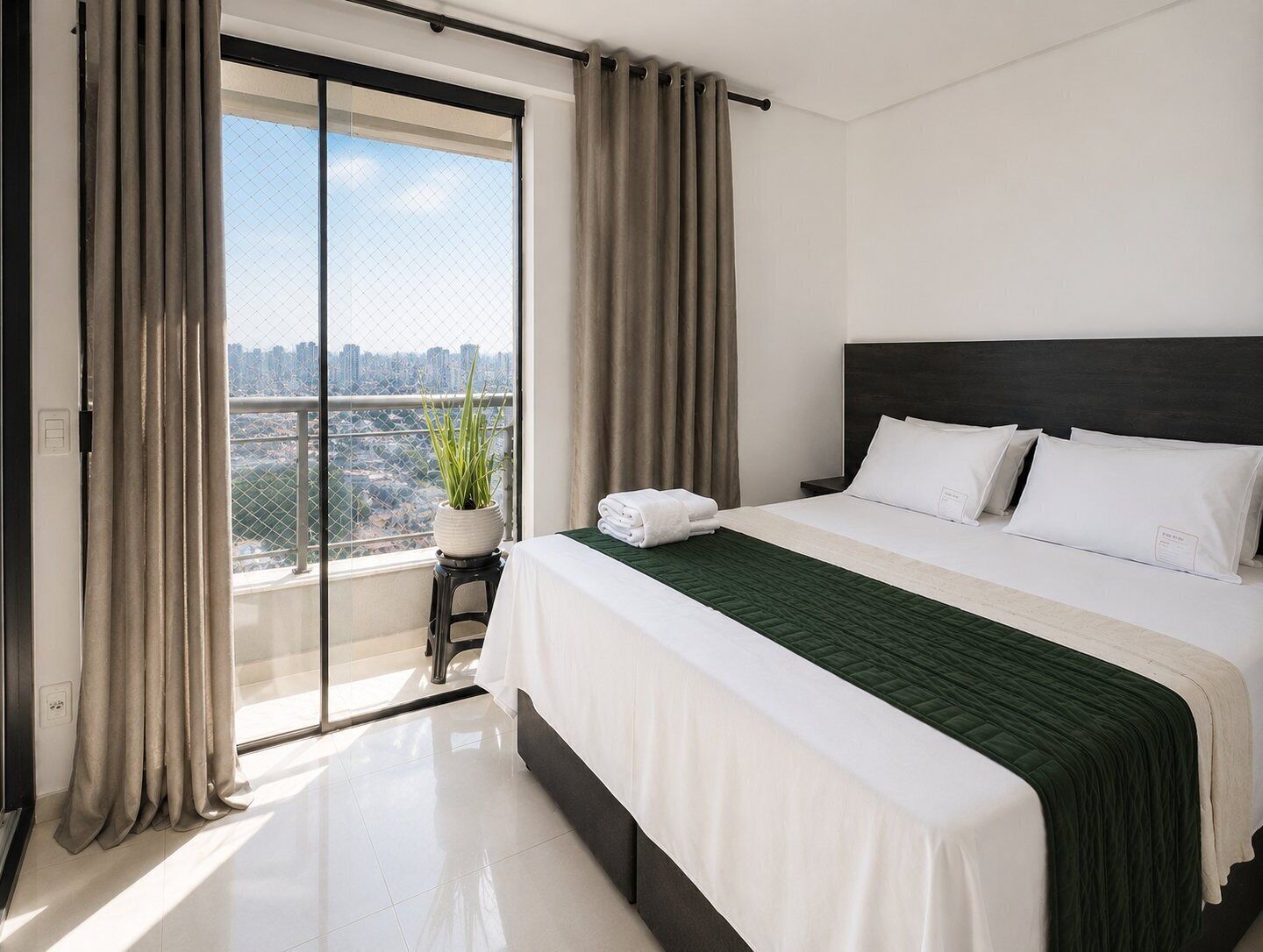 Apartamento standard | Ferros/tábuas de passar roupa, Wi-Fi de cortesia