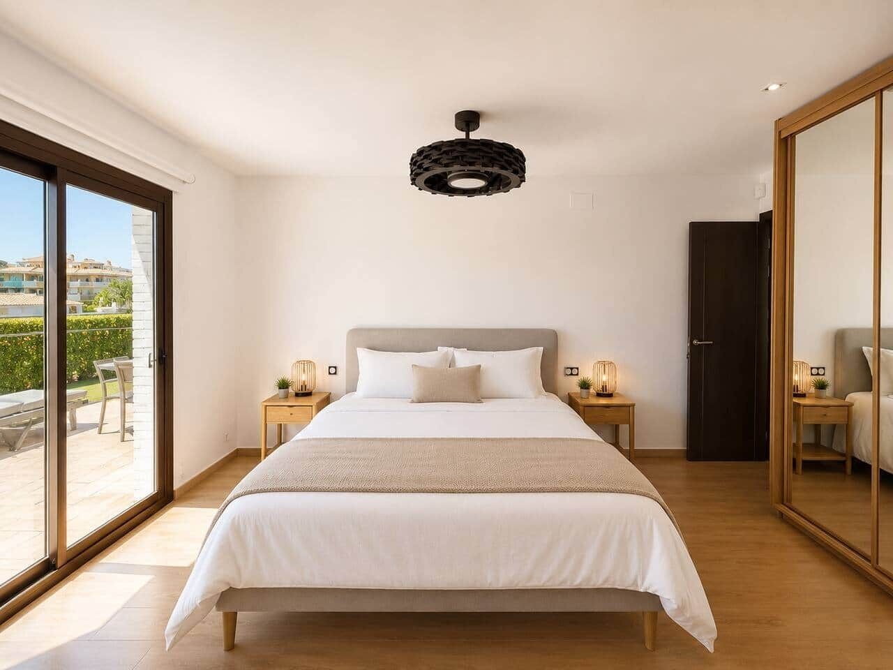 Iron/ironing board, WiFi, bed sheets