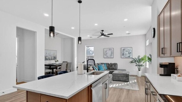 Interior - Luxe 2BR Townhome | 2-Car Garage | DT (Dallas)