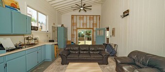 Incredible group accommodations in converted barn in quaint Weaverville with AC