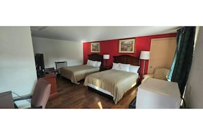 Desk, iron/ironing board, free WiFi, bed sheets