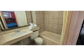 Free toiletries, towels