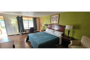 Desk, iron/ironing board, free WiFi, bed sheets