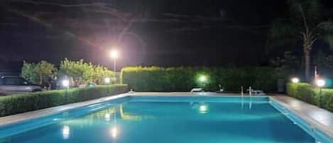 Alberca al aire libre