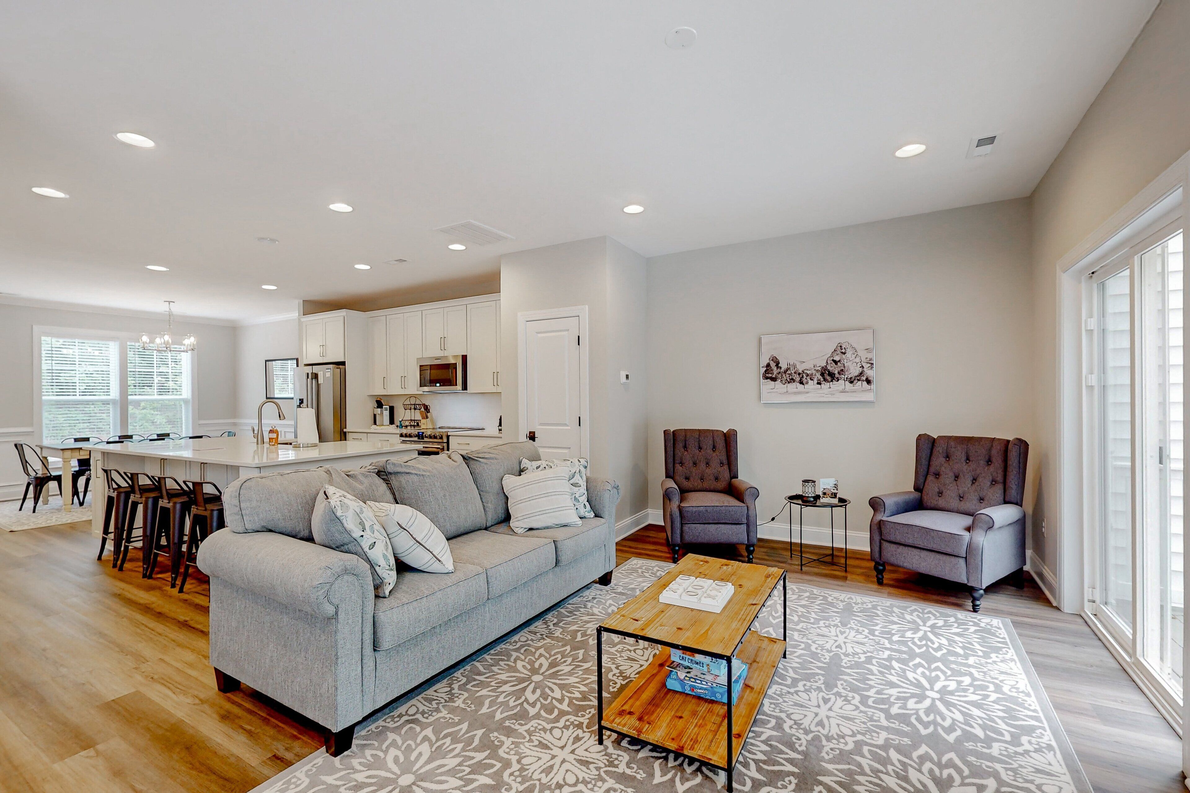 House, Multiple Beds, Balcony (The Cove is Calling) | Living area