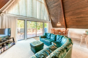 Casa, 2 camas de matrimonio (Haupt Hut) | Zona de estar