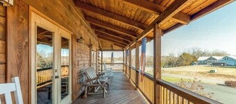 Dog-friendly, Lake View Cabin w/ Furnished Decks, Ping-pong & Darts