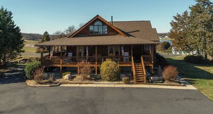 Dog-friendly, Lake View Cabin w/ Furnished Decks, Ping-pong & Darts