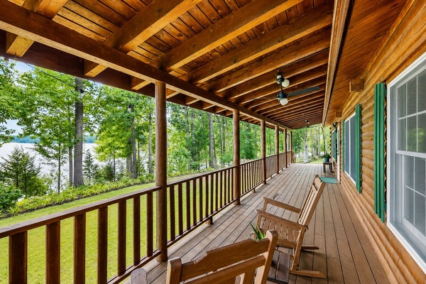 Cabin, Multiple Beds, Fireplace (Lakeview Lodge) | View from room