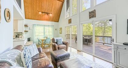 Secluded Lakefront Home W/private Beach, Deck, gas Grill, Firepit, Lake Views