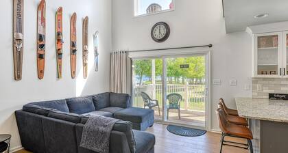 Three-story Lakefront Home w/ Covered Boat Slip, and Tennis/pickleball Access
