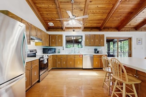Casa, várias camas, cozinha (Hideaway Haven) | Cozinha privada