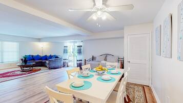 Condo, Multiple Beds (Blue Heaven) | 2 bedrooms, individually decorated, individually furnished, bed sheets