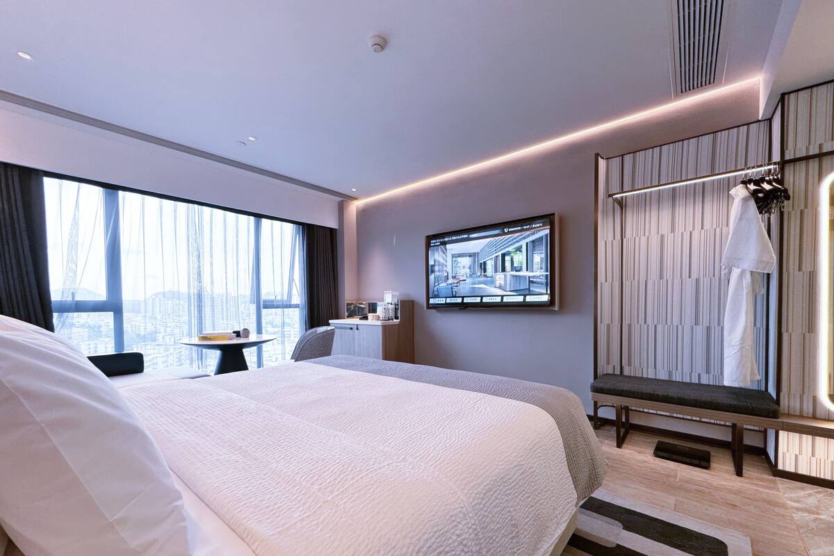 Wi-Fi de cortesia, roupa de cama