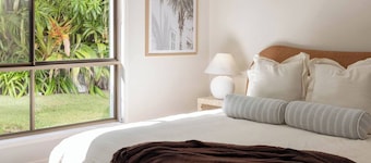 Firepit | Pet friendly | King beds w luxury linen