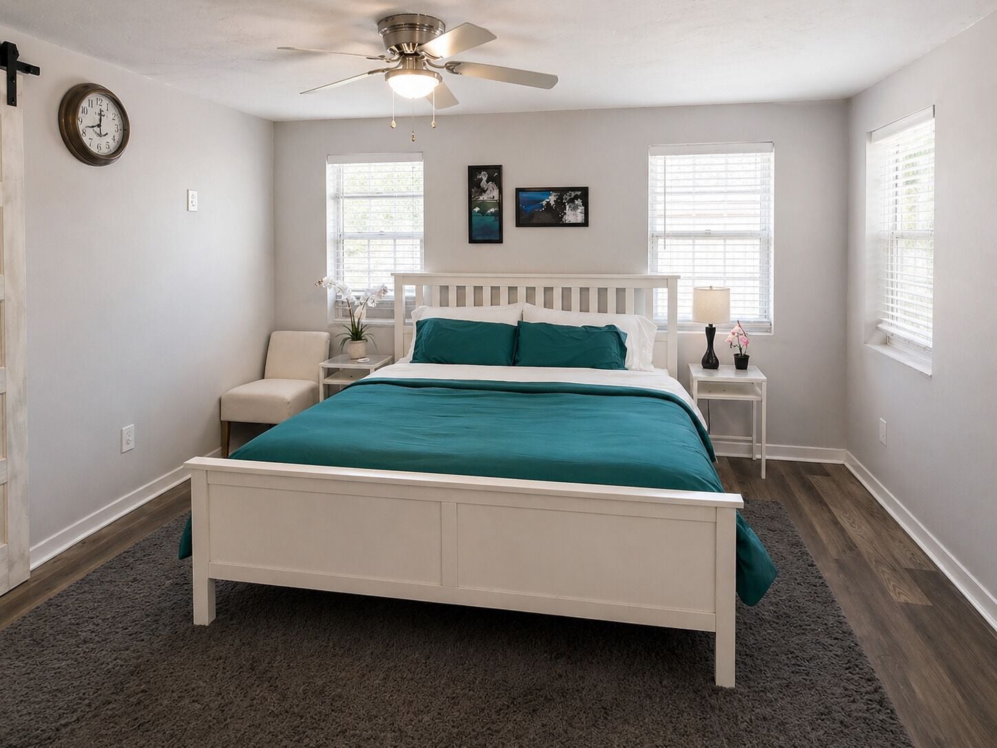 3 bedrooms, iron/ironing board, free WiFi, bed sheets