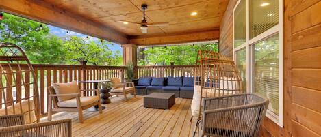 Maison, 3 chambres | Terrasse/patio