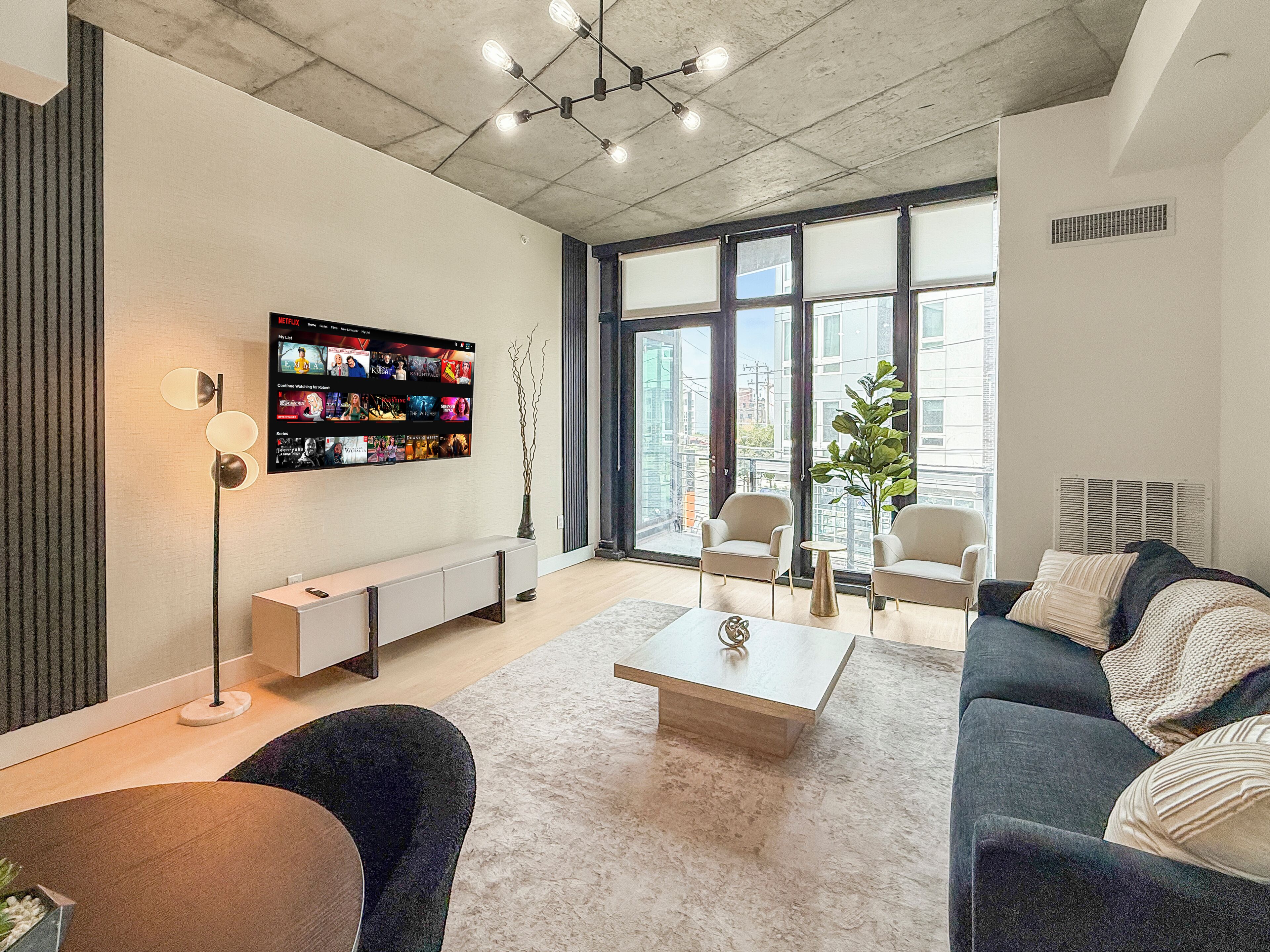 Apartment, 2 Schlafzimmer | Wohnbereich