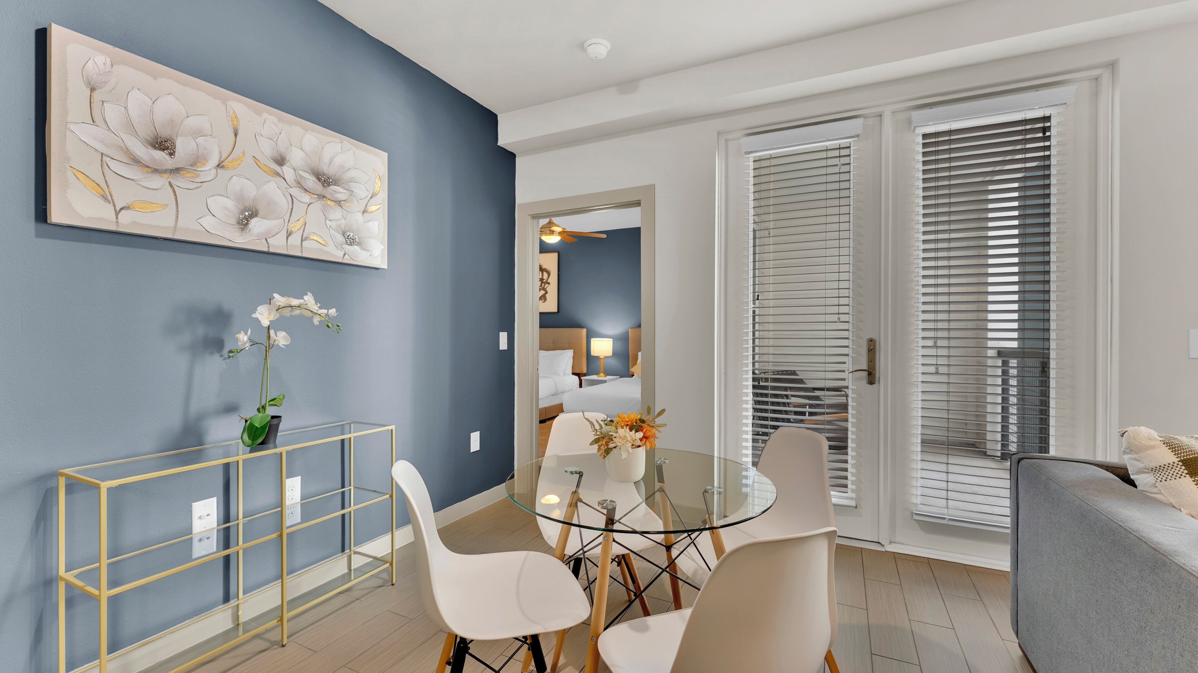 Apartment, 2 Bedrooms | Living area | 55-inch Smart TV with digital channels, streaming services