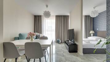 Studio – comfort | Strykejern/-brett og wi-fi (inkludert)