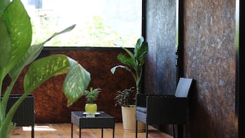 Classic-Zimmer, Balkon, Blick auf den Innenhof | Balkon