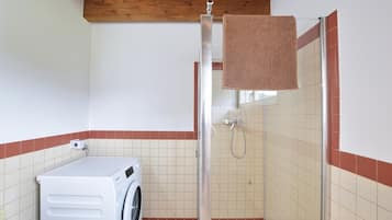 Shower, hair dryer
