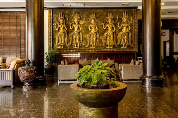 Sala de estar en el lobby